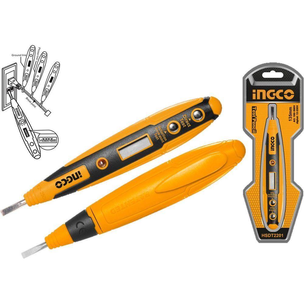 Ingco HSDT2201 Test Pencil / Digital Voltage Tester - KHM Megatools Corp. Ingco HSDT2201 Test Pencil / Digital Voltage Tester - KHM Megatools Corp.